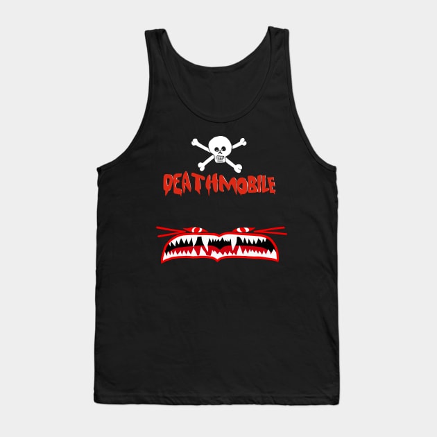 Deathmobile Tank Top by Wright Art